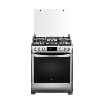 ESTUFA CON HORNO 30" CON 5 QUEMADORES SMART MONTECARLO